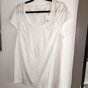 LOFT Women's White Tee
